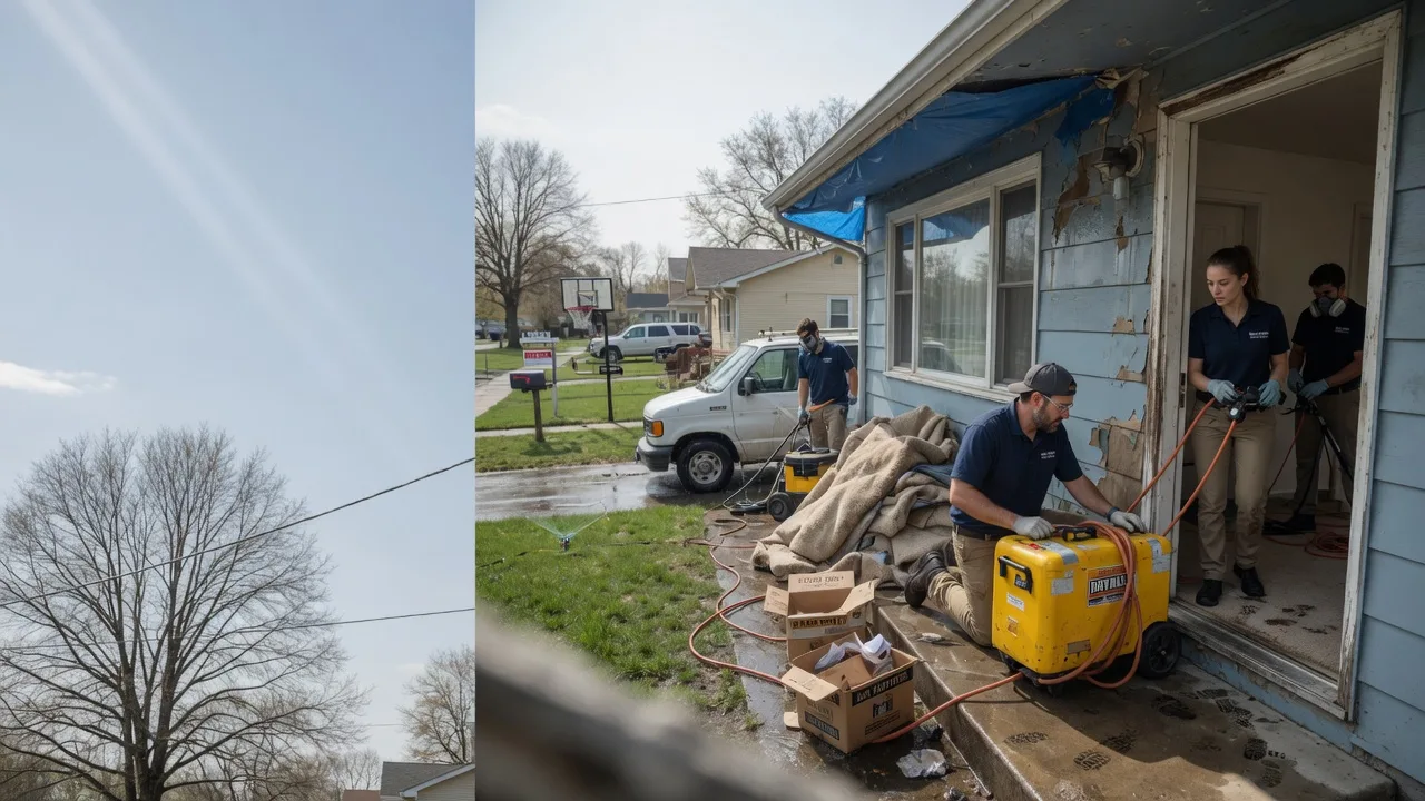 Basement Flood Cleanup in Ashton, SD near me